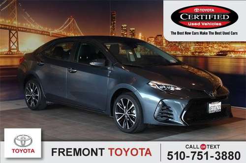 *2018* *Toyota* *Corolla* *SE* - cars & trucks - by dealer - vehicle... for sale in Fremont, CA