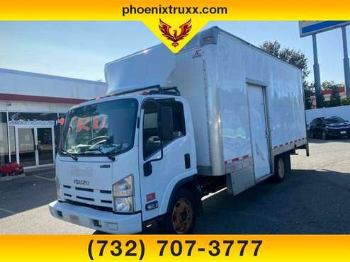2012 Isuzu NPR 2dr cab over 20ft BOX TRUCK W/Side Door - cars & for sale in south amboy, NJ