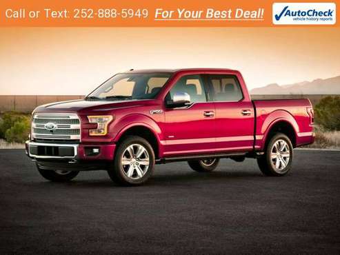 2016 Ford F150 XLT pickup Ruby Red Metallic Tinted Clearcoat for sale in Tarboro, NC