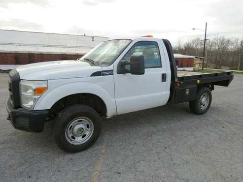 2011 Ford F-250 4X4 REG CAB 8FT FLAT BED 6.2 AUTO - cars & trucks -... for sale in Cynthiana, KY