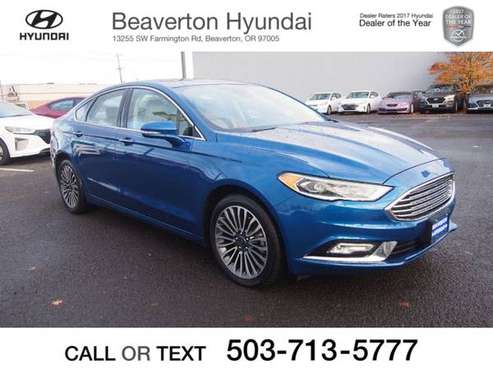 2017 Ford Fusion SE - cars & trucks - by dealer - vehicle automotive... for sale in Beaverton, OR