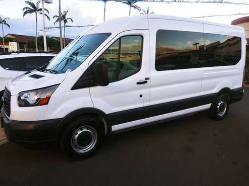 LIKE NEW! 2018 FORD TRANSIT-350 / 15 PASS WGN - cars & trucks - by... for sale in Kahului, HI