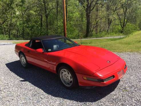1993 Corvette convertible for sale in THAXTON, VA