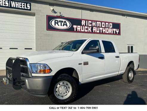 2011 RAM 2500 Pickup HEAVY DUTY CREW CAB 4WD (White) - cars & for sale in Richmond , VA