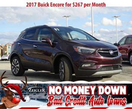 $267/mo 2017 Buick Encore Bad Credit & No Money Down OK - cars &... for sale in Berkeley, IL