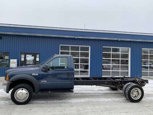 2006 Ford F-450 Super Duty Cab and Chassis/ONLY 63k Miles! for sale in Grand Forks, MN