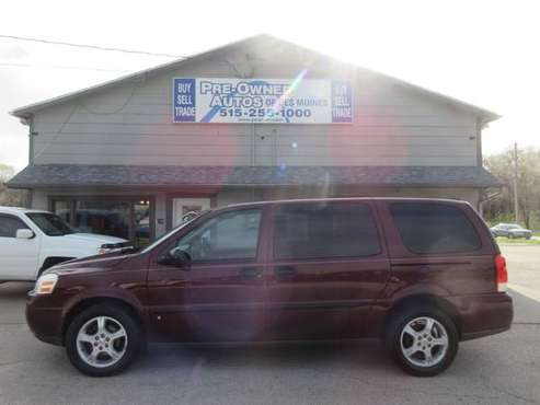 2008 Chevrolet Uplander - Automatic/Wheels/Low Miles - 106K! - cars for sale in Des Moines, IA