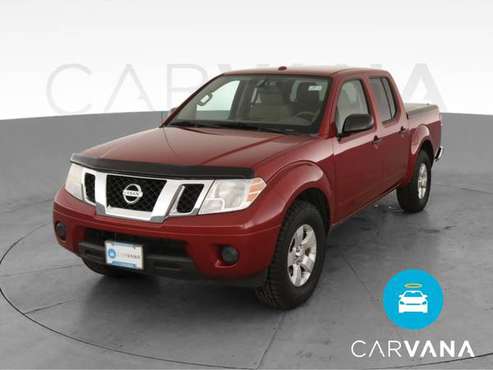 2012 Nissan Frontier Crew Cab SV Pickup 4D 5 ft pickup Red - FINANCE... for sale in Harrison Township, MI