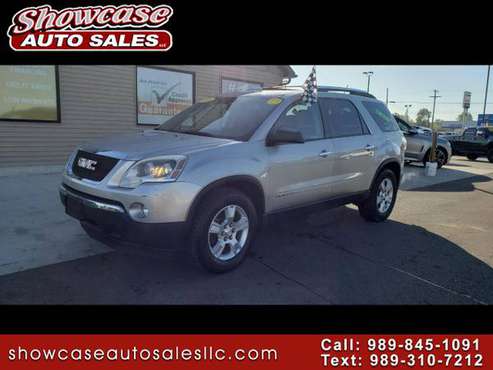 WOW!!! 2008 GMC Acadia FWD 4dr SLE1 for sale in Chesaning, MI
