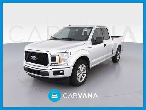 2018 Ford F150 Super Cab XL Pickup 4D 6 1/2 ft pickup Black for sale in Chatham, IL