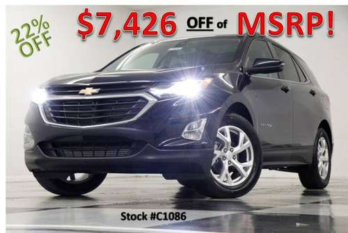 WAY OFF MSRP! NEW Blue 2021 Chevy Equinox LT SUV *SUNROOF* - cars &... for sale in Clinton, IN