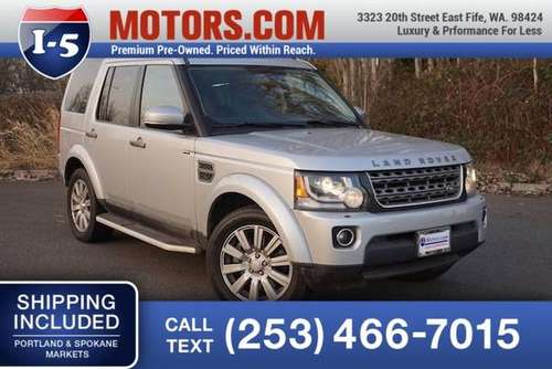 2016 Land Rover LR4 SUV LR-4 Land Rover LR 4 - - by for sale in Fife, WA