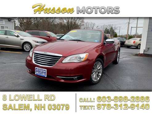 2013 Chrysler 200 Limited Convertible -CALL/TEXT TODAY! (603) 965-2... for sale in Salem, NH