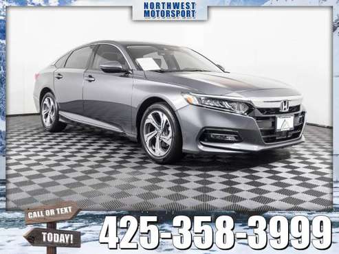 *LEATHER* 2018 *Honda Accord* EX-L FWD - cars & trucks - by dealer -... for sale in Lynnwood, WA