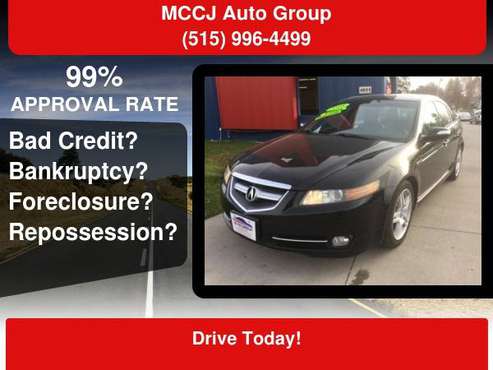 2008 Acura TL 4dr Sdn Auto WE GUARANTEE CREDIT APPROVAL! *LOW DOWN... for sale in Des Moines, IA