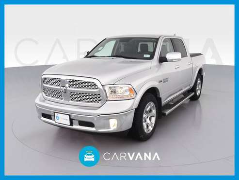 2016 Ram 1500 Crew Cab Laramie Pickup 4D 5 1/2 ft pickup Silver for sale in Riverdale, IL