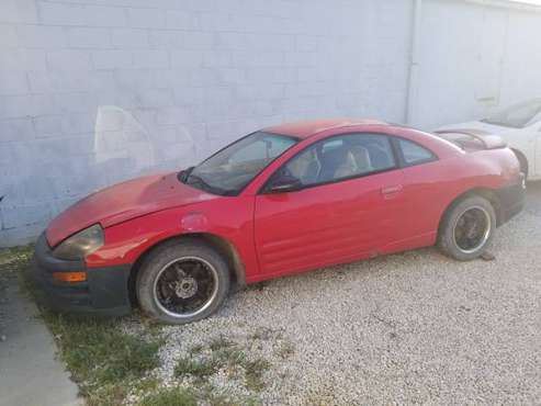 2002 Mitsubishi Eclipse GS Coupe - PARTS OR PROJECT - NEEDS TOWED for sale in Cambridge, OH