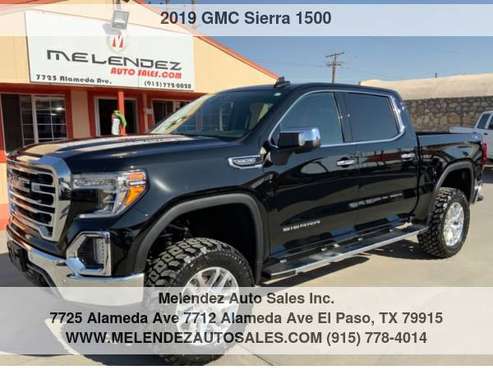 2019 GMC Sierra 1500 4WD Crew Cab 147 SLT - cars & trucks - by... for sale in El Paso, TX