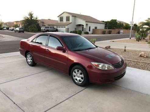 2002 Toyota Camry LE *ONLY 95k MILES* - cars & trucks - by owner -... for sale in Peoria, AZ