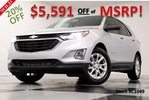 $5591 OFF MSRP!!! ALL NEW 2021 Chevy *EQUINOX LS* SUV Silver... for sale in Clinton, AR