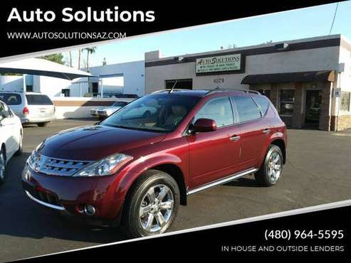 2006 Nissan Murano SL/Lthr/MoonRoof/Navi/Red and Ready!We Finance! for sale in Mesa, AZ