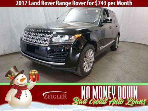 $743/mo 2017 Land Rover Range Rover Bad Credit & No Money Down OK -... for sale in Hazel Crest, IL