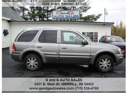 2006 Buick Rainier CXL AWD 4dr SUV 169720 Miles - cars & trucks - by... for sale in Merrill, WI