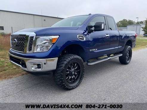 2017 Nissan Titan SV 4x4 Lifted Quad/Extended Cab Pickup - cars &... for sale in Richmond, MD