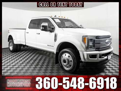 *SALE* 2019 *Ford F-450* Platinum FX4 Dually 4x4 - cars & trucks -... for sale in Marysville, WA