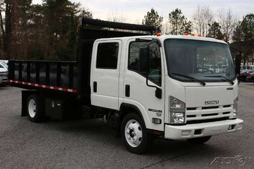 2016 Isuzu NPR Crew Cab Dump Truck - - by dealer for sale in NEW YORK, NY