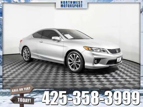*LEATHER* 2013 *Honda Accord* EX-L FWD - cars & trucks - by dealer -... for sale in Everett, WA