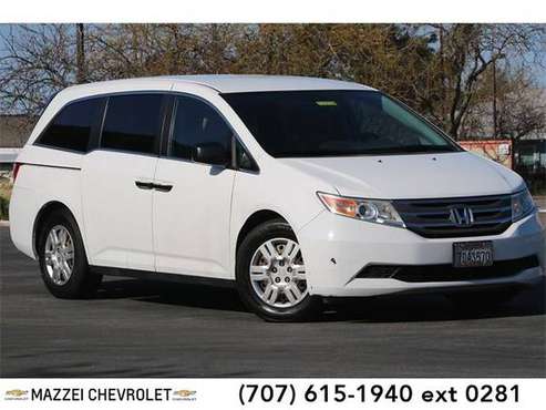 2013 Honda Odyssey LX - mini-van - - by dealer for sale in Vacaville, CA