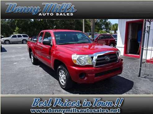 2010 TOYOTA TACOMA-I4-RWD-4DR ACCESS CAB-SB TRUCK- 50K MILES! $12,900 for sale in largo, FL
