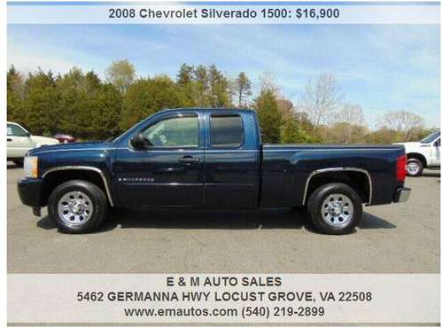 2008 Chevrolet Silverado 1500 LT1 2WD - - by dealer for sale in LOCUST GROVE, VA