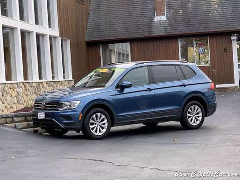 2018 VW Tiguan 4Motion S Automatic SUV Blue 18K Miles - cars &... for sale in Belmont, ME