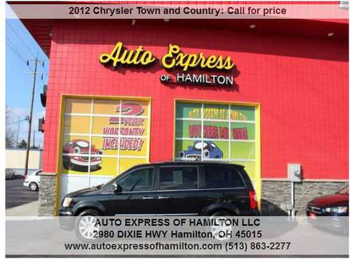 2012 Chrysler Town and Country $799 Down+TAX BUY HERE PAY HERE -... for sale in Hamilton, OH