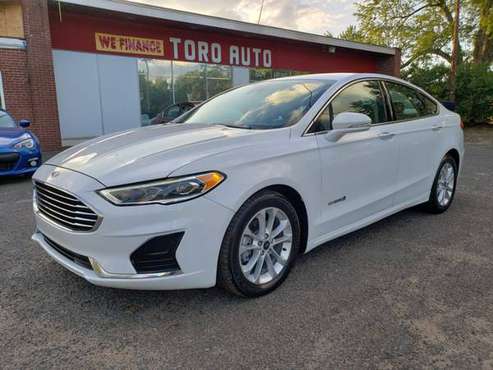 2019 Ford Fusion SEL Hybrid~~~19K~~~Like NEW~DEAL~Finance... for sale in East Windsor, CT