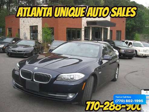 2013 BMW 5 Series 528i 4dr Sedan 1 YEAR FREE OIL CHANGES W/PURCHASE!... for sale in Norcross, GA