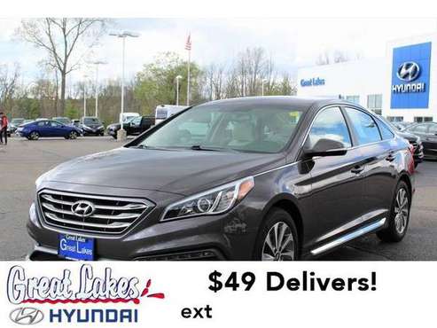2017 Hyundai Sonata sedan Sport - - by dealer for sale in Streetsboro, OH