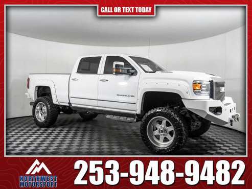 Lifted 2017 GMC Sierra 2500 HD Denali 4x4 - - by for sale in PUYALLUP, WA