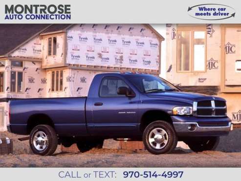 2005 Dodge Ram 3500 SLT - cars & trucks - by dealer - vehicle... for sale in MONTROSE, CO