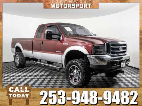 *DIESEL DISEL* Lifted 2004 *Ford F-350* Lariat 4x4 for sale in PUYALLUP, WA