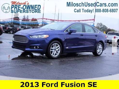 2013 Ford Fusion 4dr Sdn SE FWD - cars & trucks - by dealer -... for sale in Lake Orion, MI
