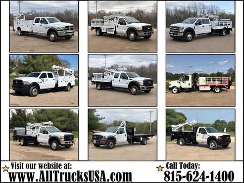 Mechanics Crane Trucks, Propane gas body truck , Knuckle boom cranes for sale in east TX, TX