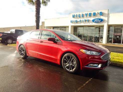 2018 Ford Fusion SE Sedan - - by dealer - vehicle for sale in Woodburn, OR