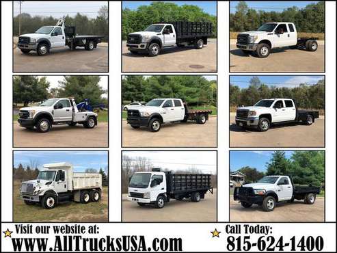 FLATBED & STAKE SIDE TRUCKS / CAB AND CHASSIS PICKUP 4X4 Gas Diesel... for sale in ST Cloud, MN