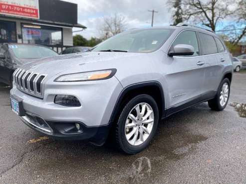 2014 Jeep Cherokee Limited 4x4 4dr SUV No Credit, Bad Credit, 1st... for sale in Salem, OR
