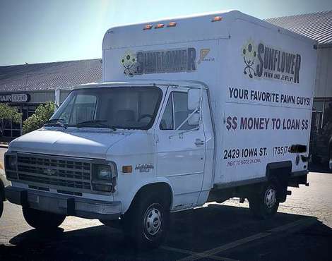 1992 CHEVY VAN G30 BOX TRUCK ***SOLD*** for sale in Lawrence, KS