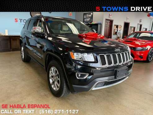 2015 Jeep Grand Cherokee 4WD 4dr Limited **Guaranteed Credit... for sale in Inwood, NY