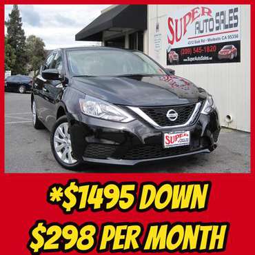 1495 Down & 298 Per Month on this SLEEK 2019 NISSAN SENTRA SL! for sale in Modesto, CA